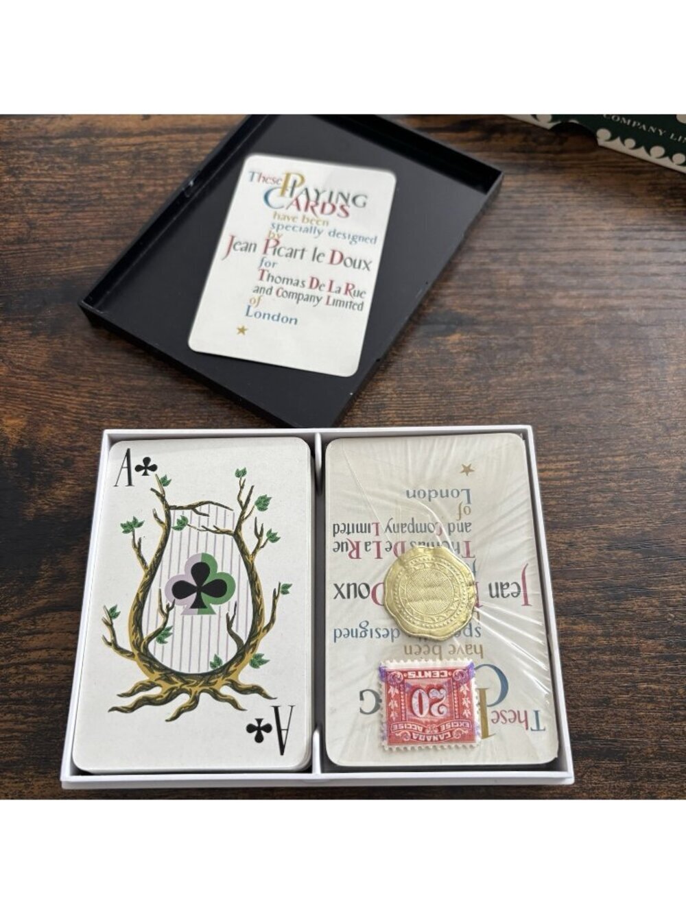 Vintage| 1950s Playing Cards by THOMAS de la RUE - JEAN PICART Very Rare England